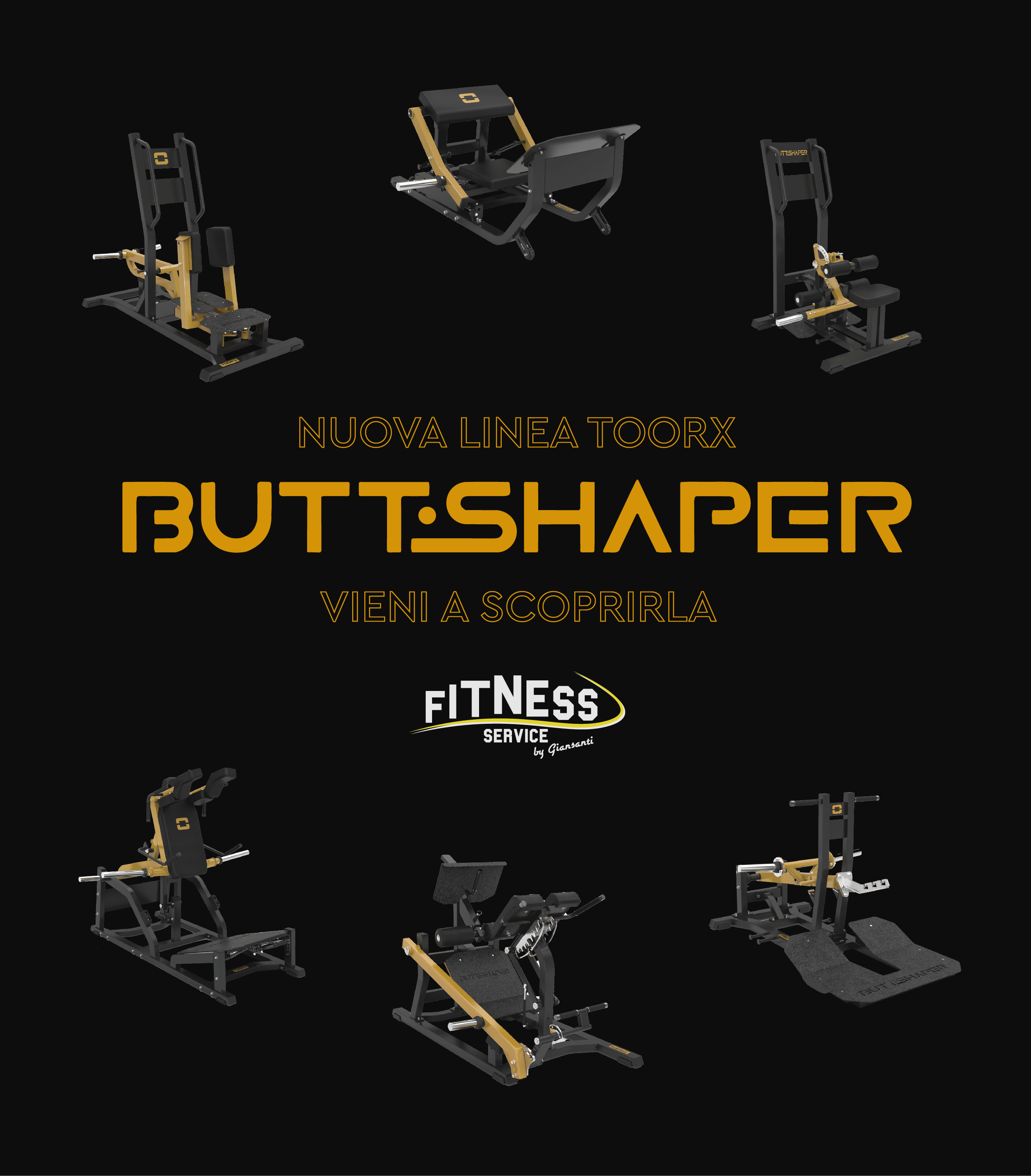 NUOVA LINEA TOORX BUTT SHAPER